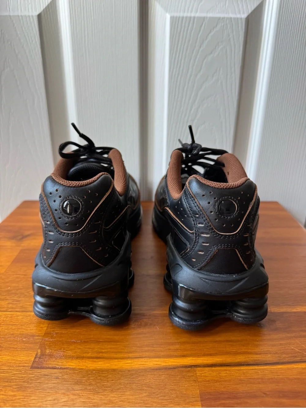 Nike Shox Ride 2 Premium Sneakers coated in brown